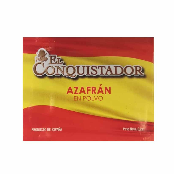 Azafran Molido Puro Español Sobre 0.20G | EL CONQUISTADOR