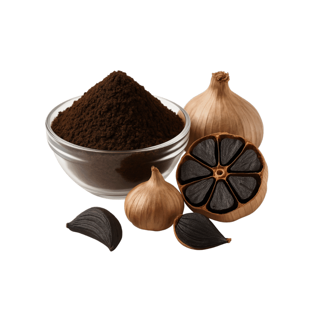 Ajo Negro Black Garlick Extracto Polvo Estandarizado 3% Polyphenols 8:1