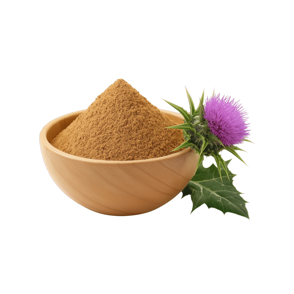 Milk Thistle - Cardo Mariano Extracto Polvo Estandarizado 80% Silymarin + 30% Silybin