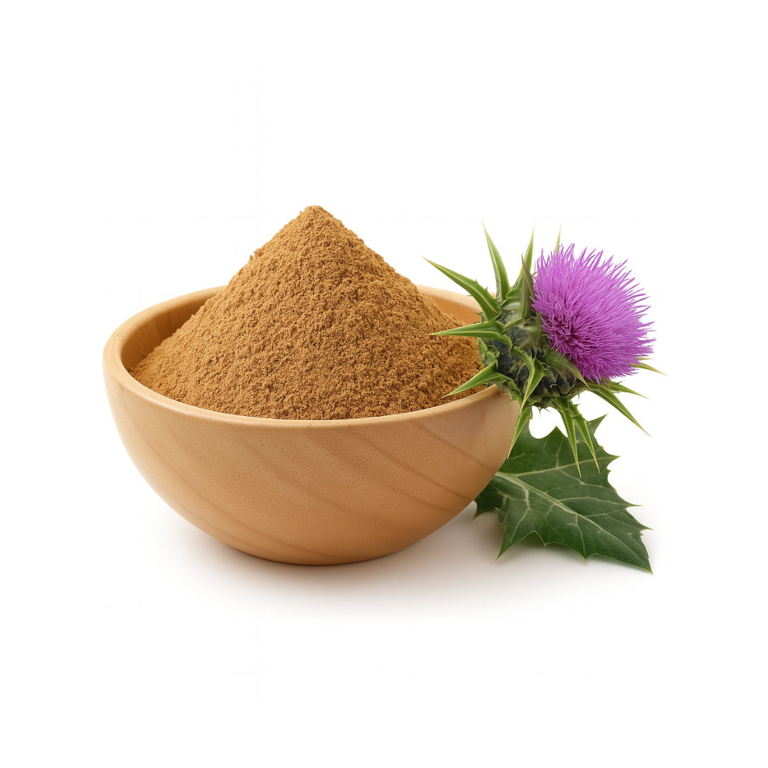 Milk Thistle - Cardo Mariano Extracto Polvo Estandarizado 80% Silymarin + 30% Silybin
