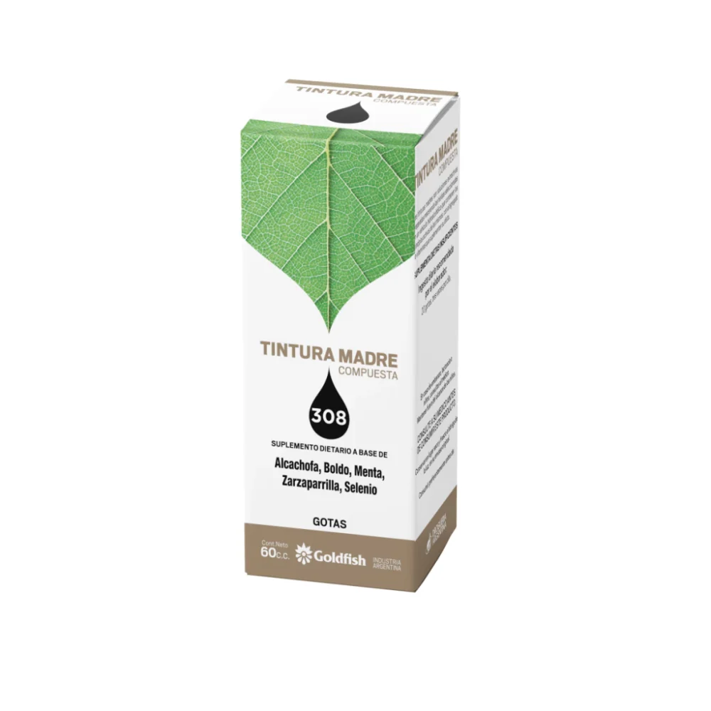 Blend N° 308 - Digestiva x 60 cc Tintura Madre | Drogueria Argentina