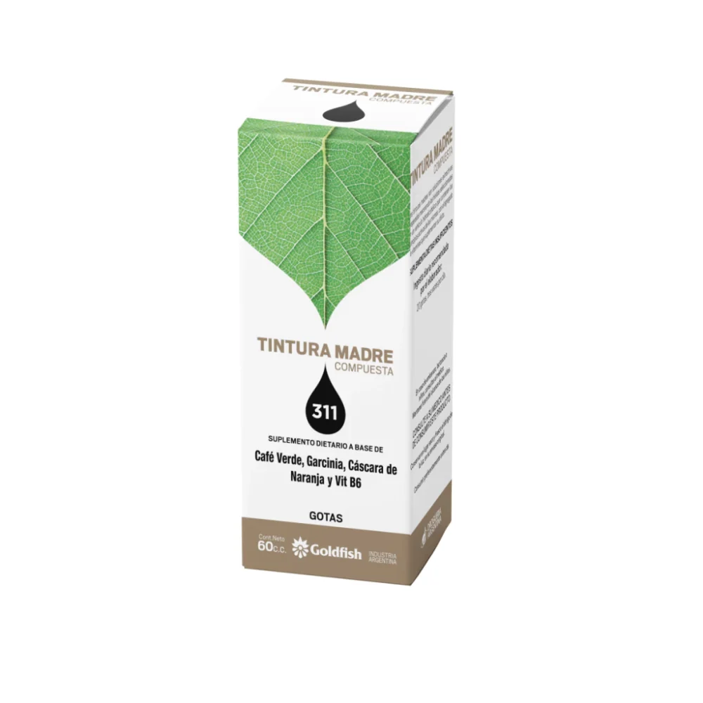 Blend N° 311 - Quemador de Grasas x 60 cc Tintura Madre | Drogueria Argentina