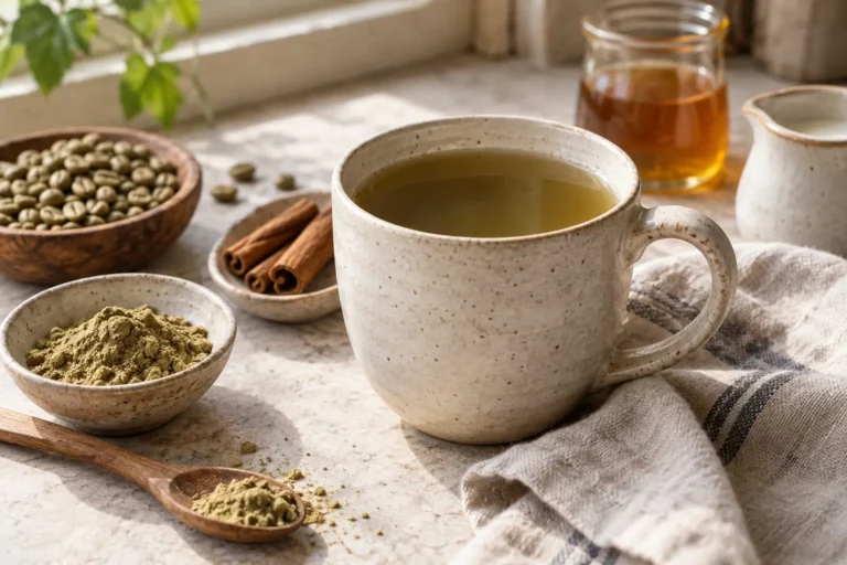 Infusión Matutina de Café Verde con Canela: Tu Nuevo Ritual de Cada Mañana