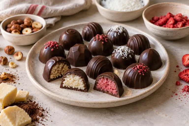 Bombones Rellenos Caseros con Manteca de Cacao