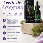 Aceite de Orégano Puro 70% Carvacrol x 30ml | Antiparasitario, Antifúngico y Defensa Natural contra Cándida