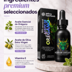 Aceite de Orégano Puro 70% Carvacrol x 30ml | Antiparasitario, Antifúngico y Defensa Natural contra Cándida