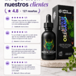 Aceite de Orégano Puro 70% Carvacrol x 30ml | Antiparasitario, Antifúngico y Defensa Natural contra Cándida