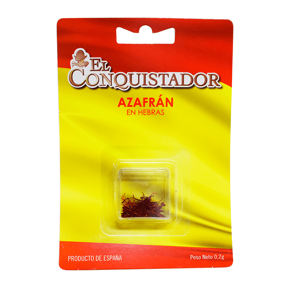 Azafran En Hebras Español Premium 0.20G | El Conquistador