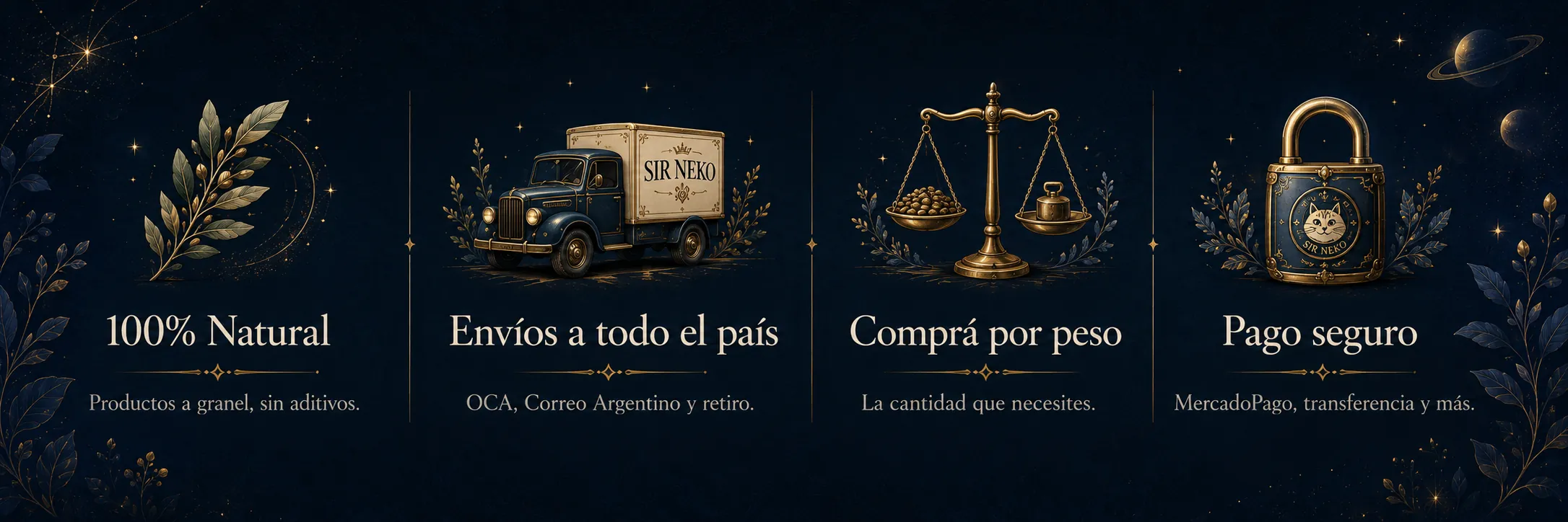 100% Natural: productos a granel, sin aditivos. Envíos a todo el país con OCA, Correo Argentino y retiro. Comprá por peso, la cantidad que necesites. Pago seguro con MercadoPago, transferencia y más.